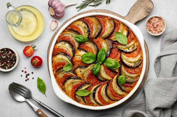 Comment préparer une ratatouille niçoise en utilisant uniquement des légumes bio et locaux?
